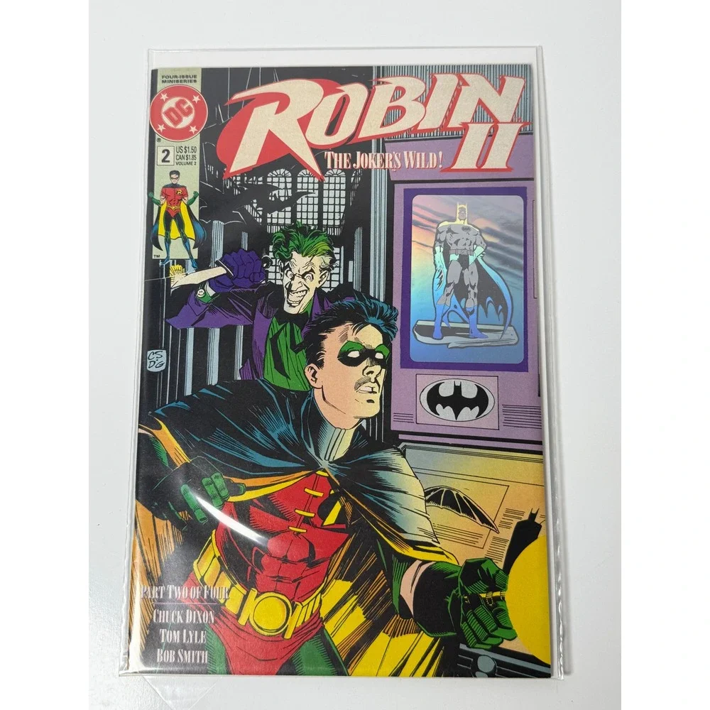DC Comics Robin II The Jokers Wild Issue 2 1991 Tom Lyle Tim Drake Copper Age